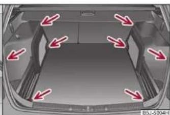 SKODA Fabia (2010) - Eléments de fixation - 2