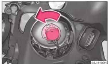 SKODA Fabia (2010) - Feux de position (phares-projecteurs halogène) - 1