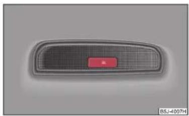 SKODA Fabia (2010) - Plafonnier arrête\* - Type 2 - 1