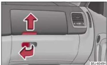 SKODA Fabia (2010) - Vide-poches sur le cote du passager AV* - 1