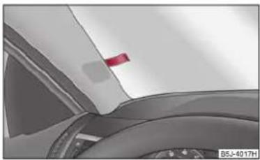 SKODA Fabia (2010) - Porte-tickets de stationnement - 1