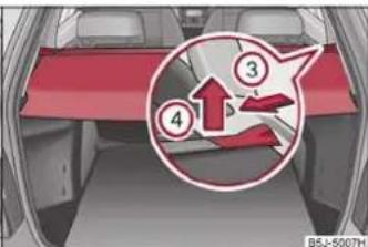 SKODA Fabia (2010) - Cache-bagages enroulable (Combi) - 2