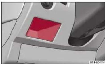SKODA Fabia (2010) - Vide-poches cote conducteur - 1