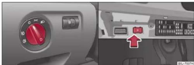 SKODA Fabia (2010) - Eclairage - 1