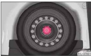 SKODA Fabia (2010) - Roue de secours* - 1