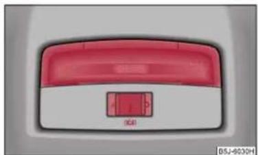 SKODA Fabia (2010) - Eclairage interieur a I'avant - sans spots de lecture - 1