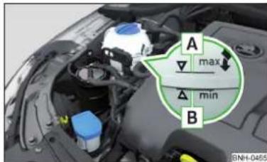 SKODA Rapid (2014) - Contrôle du niveau - 1
