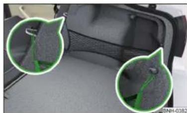 SKODA Rapid (2014) - Filets de fixation - 3