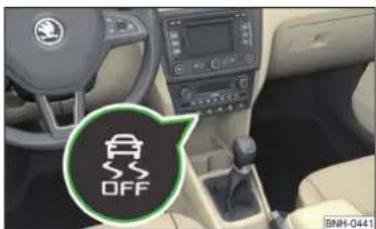 SKODA Rapid (2014) - Contrôle électronique de la stabilité (ESC) - 1