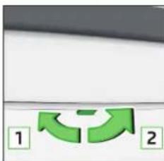 SKODA Rapid (2014) - Rétroviseur interieur - 1