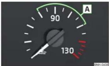 SKODA Rapid (2014) - Indicateur de température du liquide de refroidissement - 1