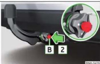 SKODA Rapid (2014) - Retirer la boule d'attelage - 1ere etape - 2