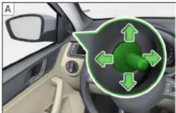 SKODA Rapid (2014) - Rétroviseur extérieur - 1