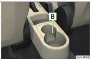 SKODA Rapid (2014) - Porte-gobelet - 2