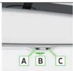 SKODA Rapid (2014) - Rétroviseur interieur - 2