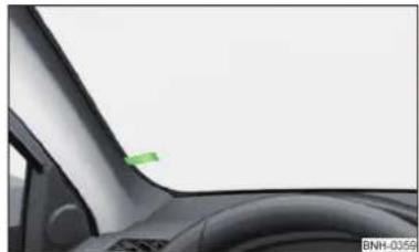 SKODA Rapid (2014) - Porte-ticket de stationnement - 1