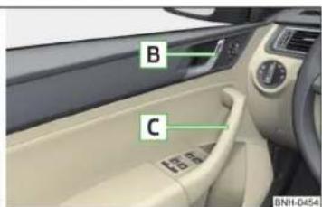 SKODA Rapid (2014) - Ouvrir /fermer la porte - 2