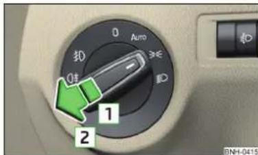 SKODA Rapid (2014) - Antibrouillard's - 1