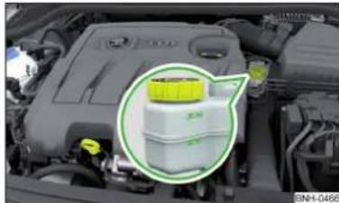 SKODA Rapid (2014) - Contrôle du niveau - 1