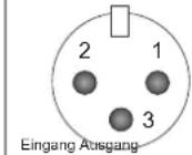 Omnitronic SMP152 - Belegung symmetrische XLR-Leitung: - 1