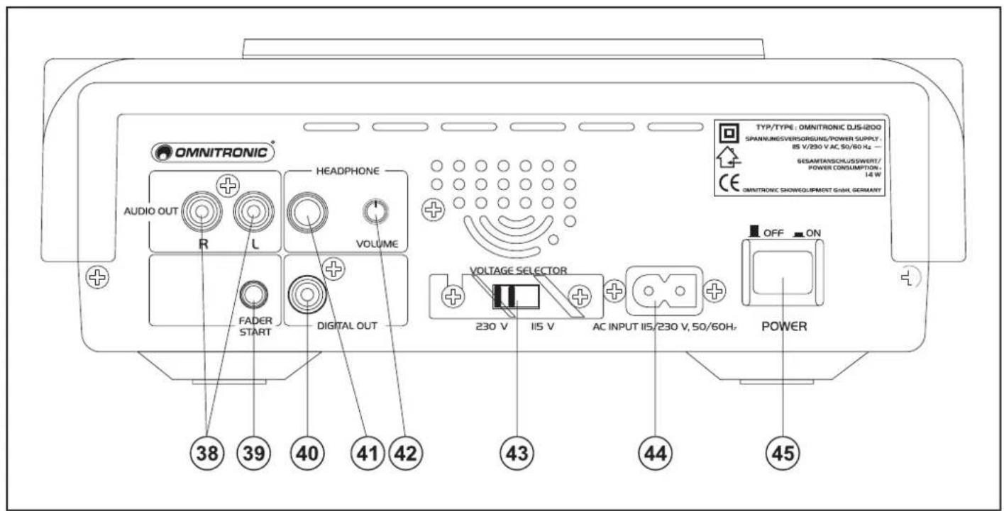 Omnitronic DJS1200 - DJS-1200 Scratch-Workstation - 4