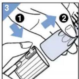 PHILIPS Profile Volume HP4650 - Mise en place d'un accessoire : - 2