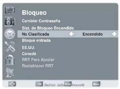 AOC LE23H062 - Bloquearpelliculas o programas de TVsin calificacion - 1