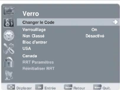 AOC LE23H062 - Pour changer le mot de passer - 1
