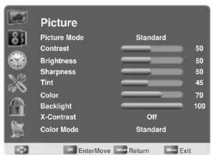 AOC LE23H062 - Setting up Picture Options - 1