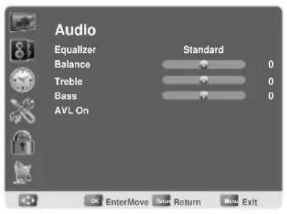 AOC LE23H062 - Setting up Audio Options - 1