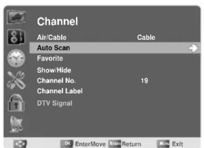 AOC LE23H062 - Storing Channels into Memory - 1