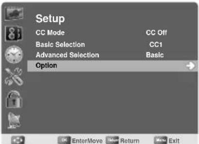 AOC LE23H062 - Closed Caption Setting - 3