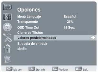 AOC LE23H062 - Restaurar la configuración predeterminada de fabrica - 1