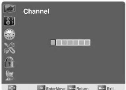 AOC LE23H062 - Channel Name Setting - 2