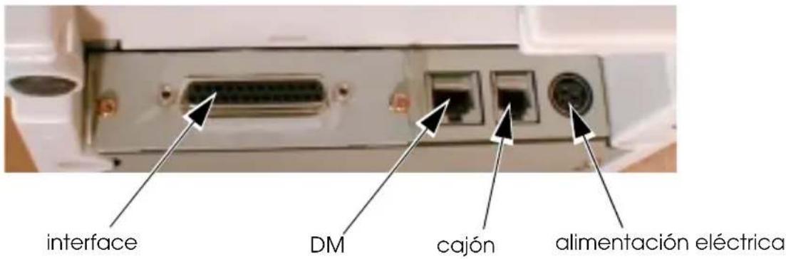 EPSON TMU675P - Conectores - 1