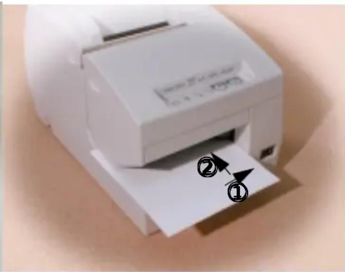 EPSON TMU675P - Inserting Slip Paper - 2