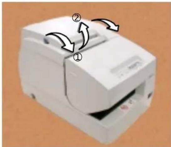 EPSON TMU675P - with an autocutter - 1