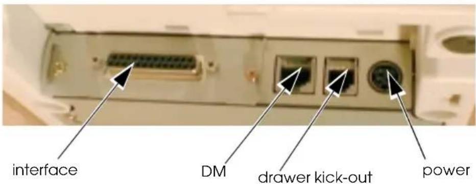 EPSON TMU675P - Connectors - 1