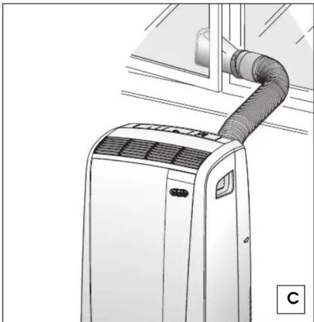 DELONGHI Pinguino PAC N90.B - KLIMAATREGELING ZONDER INSTALLATIE - 3