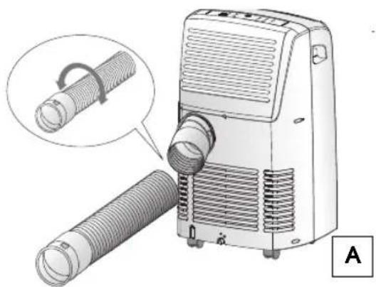 DELONGHI Pinguino PAC N90.B - KLIMAATREGELING ZONDER INSTALLATIE - 1