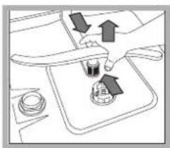 HOTPOINT-ARISTON LFS 217 A BKHA - Limpar os braços aspersores - 2
