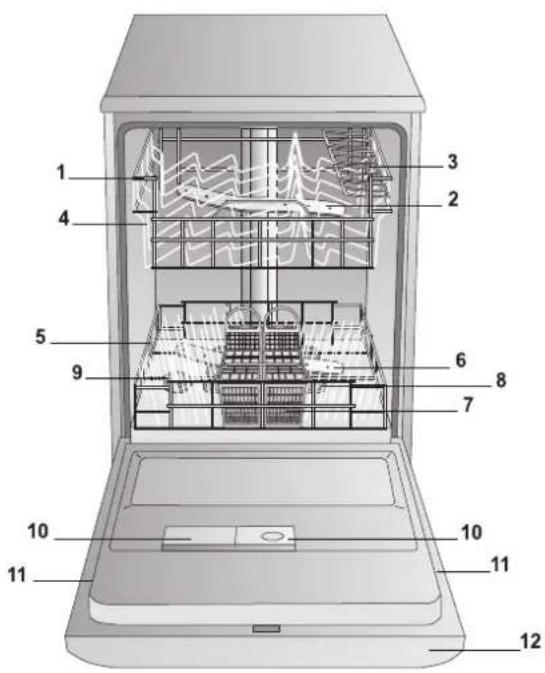 HOTPOINT-ARISTON LFS 217 A BKHA - Visão deconjunto - 1