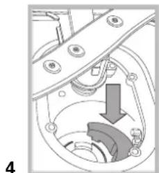 HOTPOINT-ARISTON LFS 217 A WHHA - Oberer Geschirrkorb - 3
