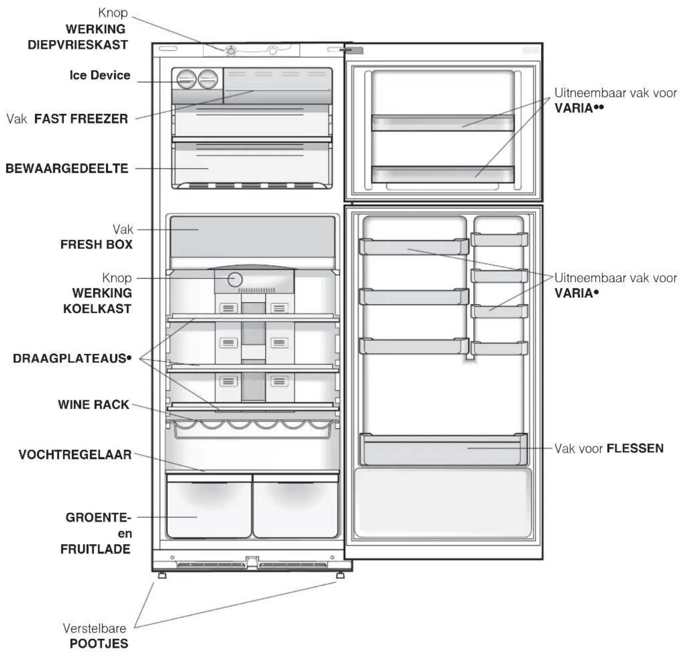 HOTPOINT-ARISTON NMTM 1912 FWBHA - Aanzichttekening - 1
