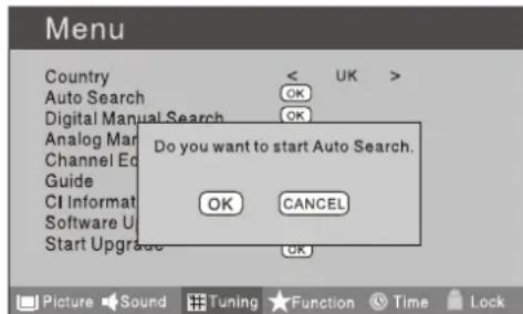 HAIER LT22R3CGW - AUTO SEARCH (Automatisch zoeken) - 2