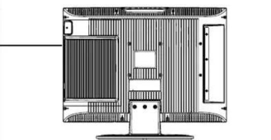 HAIER LT22R3CGW - Pannello collegamenti posteriore - 2