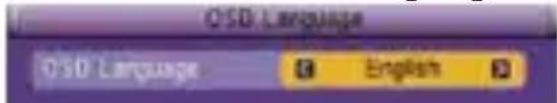 KONIG DVBT SCART12 - Valikon kieli / OSD Language - 1