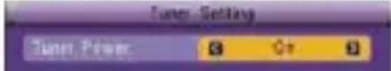 KONIG DVBT SCART12 - Virittimen asetukset / Tuner Setting - 1