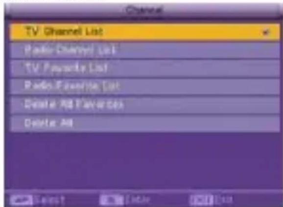 KONIG DVBT SCART12 - Menu canali - 1