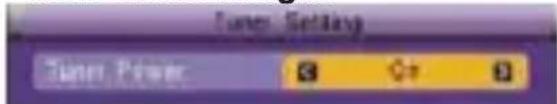 KONIG DVBT SCART12 - Tuner Installninger - 1